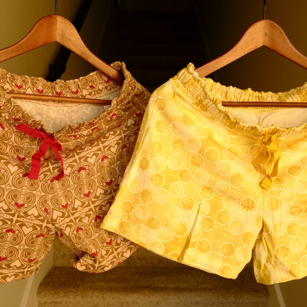 Uniqlo Womens Pajama Shorts (Set of 2)